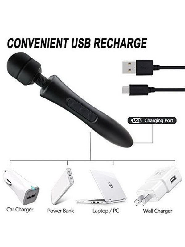 Third generation rechargeable large AV stick