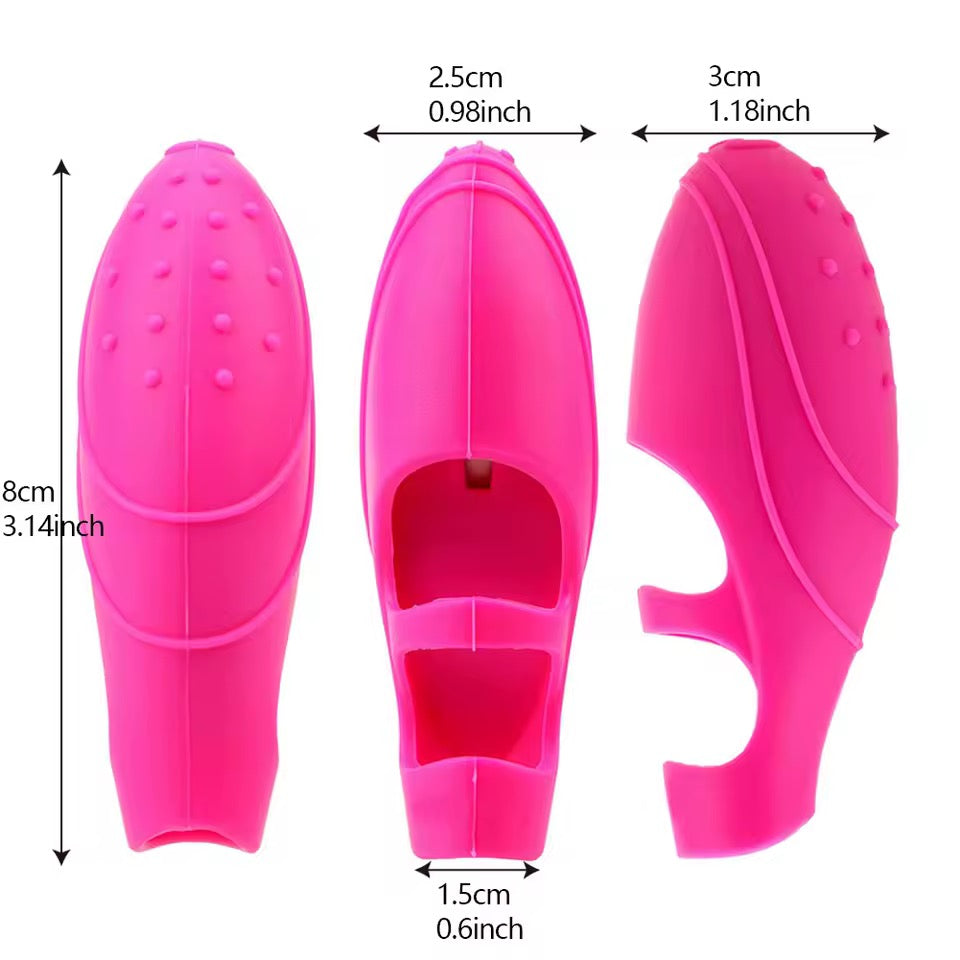 G-Point Vibrating Finger Cover – Portable Waterproof Silicone Vibrator for Women