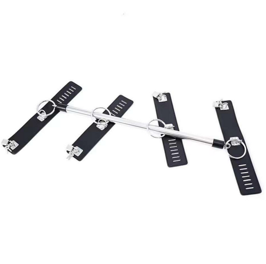 Spreader Bar Heavy Duty Stainless Steel Expandable Silver Bar