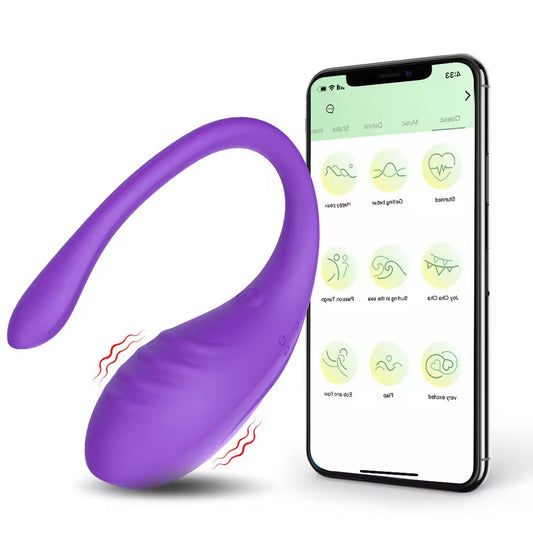 Love Spouse App Remote Control Vibrator – Wearable Vibrating Egg for Women