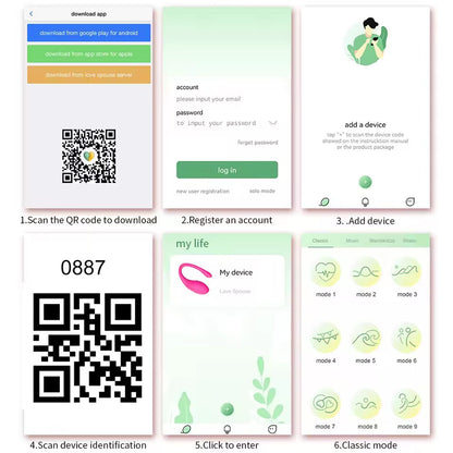 Love Spouse App Remote Control Vibrator – Wearable Vibrating Egg for Women