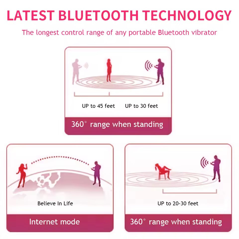 Love Spouse App Remote Control Vibrator – Wearable Vibrating Egg for Women