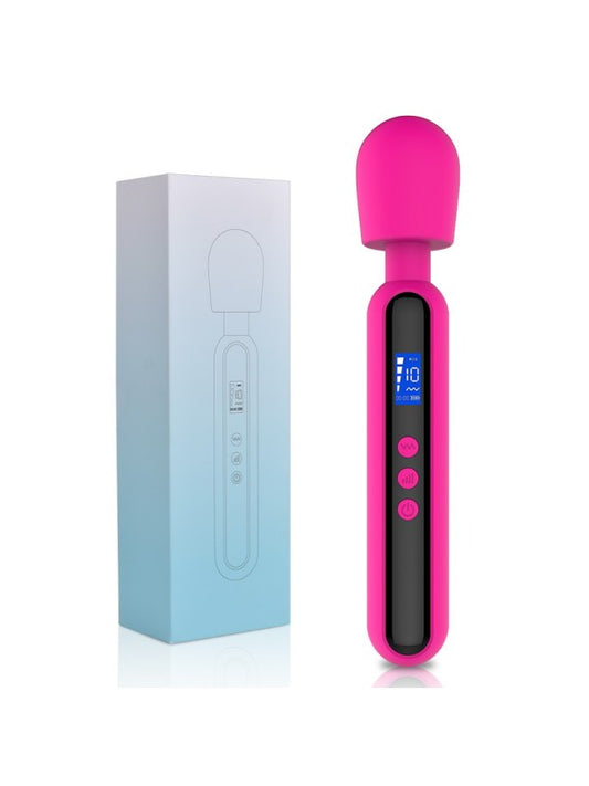 Medium LCD AV 4 Vibration Speeds 10 Vibration Modes