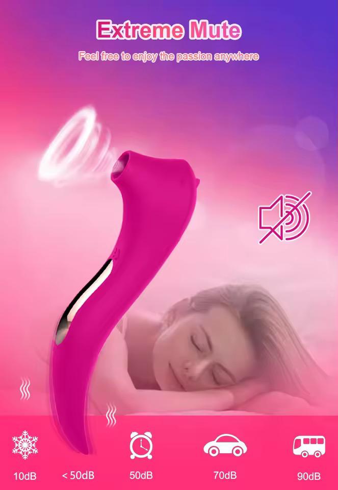 Powerfull Clitoris Sucking Vibrator for Women Nipple Oral Vacuu Stimulator Massager Dildo female Masterbator Sex Toys for Adult