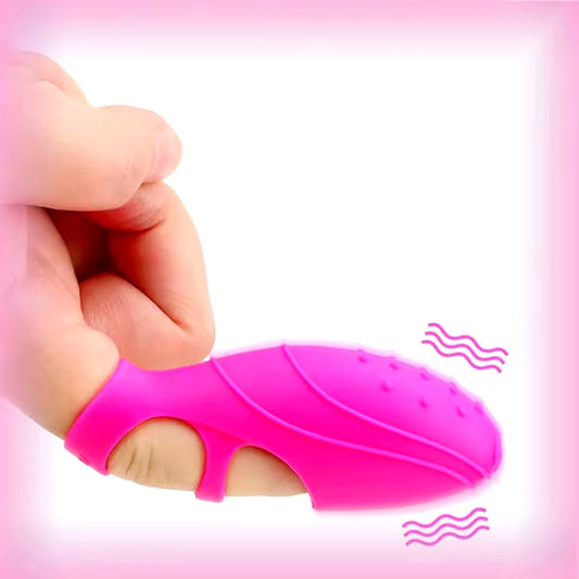 G-Point Vibrating Finger Cover – Portable Waterproof Silicone Vibrator for Women